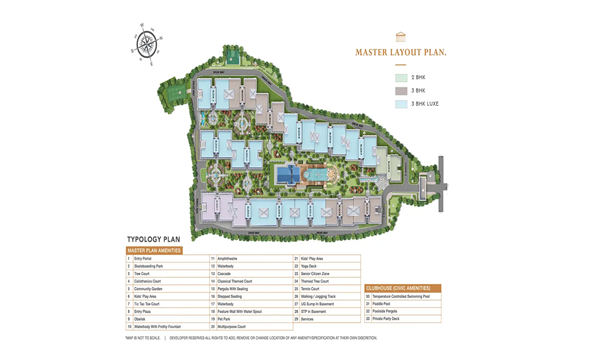 Godrej Athena masterplan